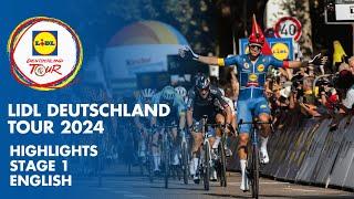 Lidl Deutschland Tour 2024 - Highlights Stage 1 English