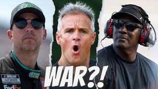 Michael Jordan, Denny Hamlin & 23XI Racing Just Declared War on NASCAR