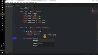 Python Tutorial - || Memoization || LRU Cache || Code Walk-through ||