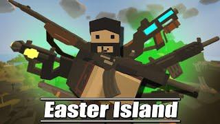 Всё оружие с карты Easter Island | Unturned