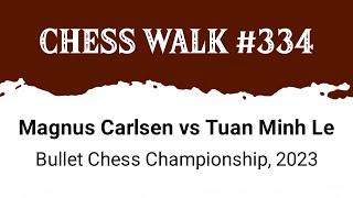 Magnus Carlsen vs Tuan Minh Le • Bullet Chess championship, 2023