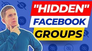 How I Generate Leads From Facebook Groups Every Day [Using *Hidden* Groups]