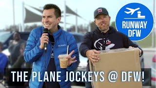 The Plane Jockeys from Airline Videos Live visit Runway DFW