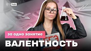 ВАЛЕНТНОСТЬ ЗА ОДНО ЗАНЯТИЕ | ЕГЭ ПО ХИМИИ 2025 | АНАСТАСИЯ НАЗАРОВА