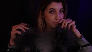 ASMR | Positive, Gentle Whispers in the Rain ️ (Dark for Sleep)