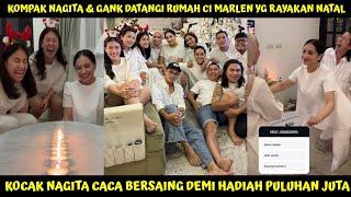 BERKUNJUNG KERUMAH CI MARLEN YG RAYAKAN NATAL, KOCAK NAGITA &SHBT BERSAING DEMI HADIAH PULUHAN JUTA?