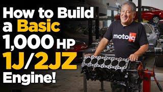 How to Build a Basic 1,000 HORSEPOWER 1J/2JZ Toyota Engine!