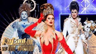 All Of Scarlet Envy Runway Looks From RuPaul's Drag Race UK vs The World S2 