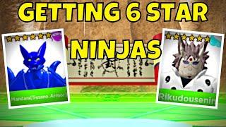 SPENDING DIAMONDS TO GET 6 STAR NINJAS IN ROBLOX Anime Ninja War Tycoon