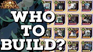 WHAT HEROES TO BUILD IN THE GRAVEBORN FACTION [MICHAEL - AFK ARENA]