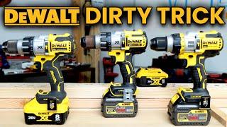 DeWALT Tools DIRTY Marketing Tactics (FLEXVOLT Advantage AND Power Detect Hammer Drills)