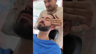 110% Energy Turkish Master Barber! #shave #massage #wax #relax #asmr #barbershop