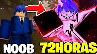 72 HORAS NOOB ATE ZERAR COMO MAIS PODEROSO NO JUJUTSU INFINITY!