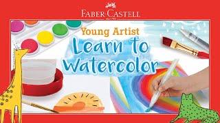 Young Artist Learn to Watercolor Art Set for Kids | Faber-Castell