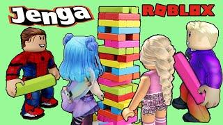 ÇILGIN JENGA OYNADIK | ROBLOX Jenga #buseduygu #robloxkrali