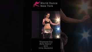 DIAMOND CUT BELLYDANCE with Irina Akulenko - Beginner Instruction #shorts trailer