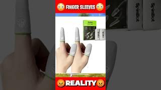 BEST FINGER SLEEVES  | POWDER VS SLEEVES REALITY  | #shorts #shortsfeed #freefire
