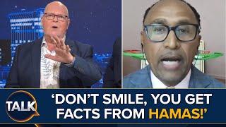 "You Get Facts From Hamas, A TERRORIST Organisation!" | James Whale v Garland Nixon
