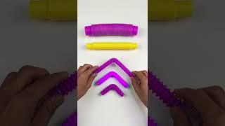 Creating Style Satisfying ASMR POP-TUBE #satisfyingvideos#relaxing #creative #asmrvideos #oddasmr