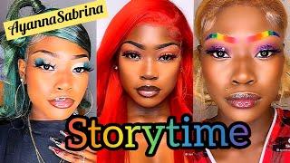 Complete Makeup Storytime Tiktok Compilation Ayanna Sabrina 