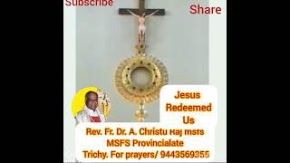 Eucharistic Healing Adoration No: 1682/16/04/2025