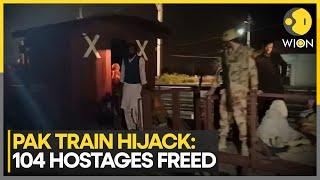 Pakistan Train Hijack: 104 Hostages Freed, 20 Terrorists & 12 Soldiers Killed | World News | WION