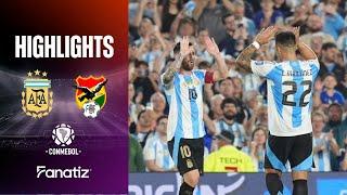 Argentina 6-0 Bolivia  | Extended Game Highlights | World Cup Qualifiers 2026