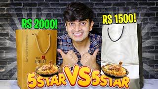 Rs1500 Imperial vs Rs2000 Chicken Biryani 