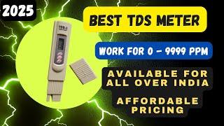 Best TDS Meter in India for Water Purifier and Aquarium 2025 #tdsmeter