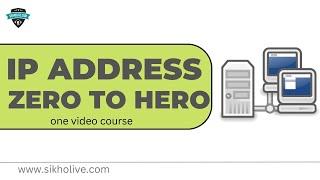 IP Address Zero To Hero /IP Network Project & Troubleshooting In Hindi