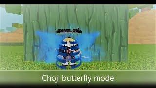 NRPG | CHOJI"S BUTTERFLY MODE! | NEW ZETSU MODE