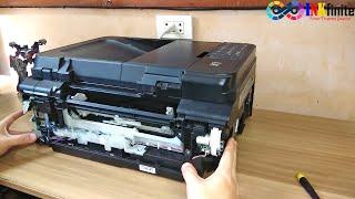 How to Remove Canon G4000 G4010 G4210 G4410 G4411 Scanner Unit Beginner's Guide | INKfinite