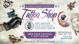 Iron Palm Tattoos & Body Piercing General Flyer 169  Video 1