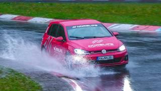 NÜRBURGRING Extreme RAIN, FAILS, Drifts & Highlights Touristenfahrten Nordschleife