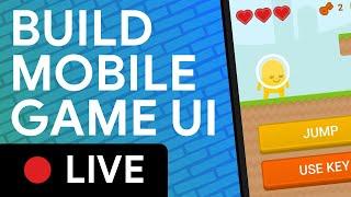 Building responsive Mobile UI in Unity! | Coco Code LIVE