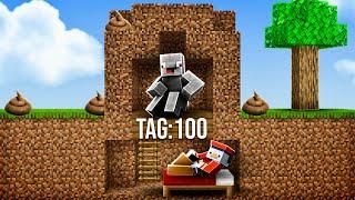 100 TAGE MIT ENTE IM GLEICHEN HAUS ÜBERLEBEN in Minecraft