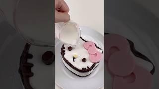 완벽한 미소녀 오레오 케이크 Hello Kitty Oreo Cake