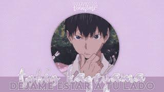 tobio kageyama — "déjame estar a tu lado"  ( asmr sub. esp ) 