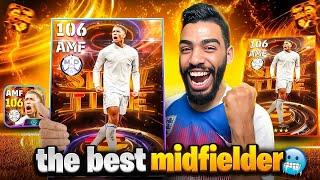 I GOT BELINGHAM 106 RATED THE BEST MIDFIELDER IN eFootball mobile 