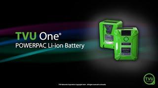 Pro Tips: TVU PowerPac Li-ion Battery