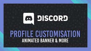 NEW! Discord Banner Template & About Me Guide | Animations + More!