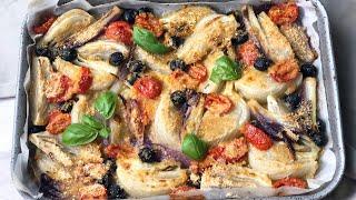 BASTANO 5 MINUTI E SONO PRONTI FINOCCHI GRATINATI alla MEDITERRANEA ricetta Facile -