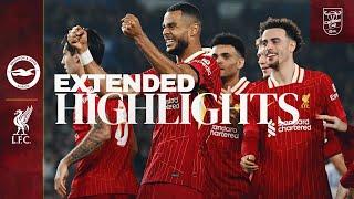 Extended Highlights: FIVE Goals as Gakpo & Diaz Secure Quarter-Finals | Brighton 2-3 Liverpool