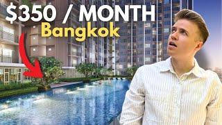 AFFORDABLE Bangkok condo tour (INCREDIBLE value!)