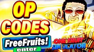 ALL *NEW SECRET CODES* IN  ROBLOX ONE FRUIT SIMULATOR (roblox one fruit simulator codes)