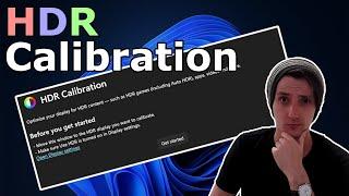 Win11 - Calibrate your HDR! (How-To)