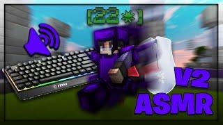 Keyboard + Mouse Sounds ASMR V2 | Звуки Клавиатуры и мыши АСМР + 22 ⭐| Hypixel SkyWars