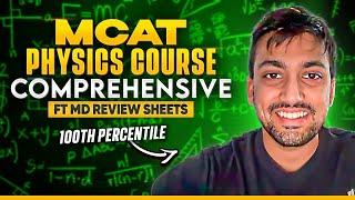 2.5 Hour MCAT Physics MCAT Course (Comprehensive)!