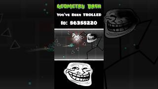 TROLLED in Geometry Dash  #geometrydash #trending #trollface #robtop #feedshorts #fyp