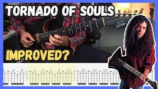 What If Megadeth Wrote Tornado Of Souls In 2024? Andre Nieri Guitar Solo TAB